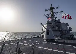 USS Carney leaves the Mediterranean Sea, enters the Atlantic Ocean