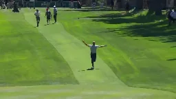 Steph Curry hole-in-one at American Century Championship 2023