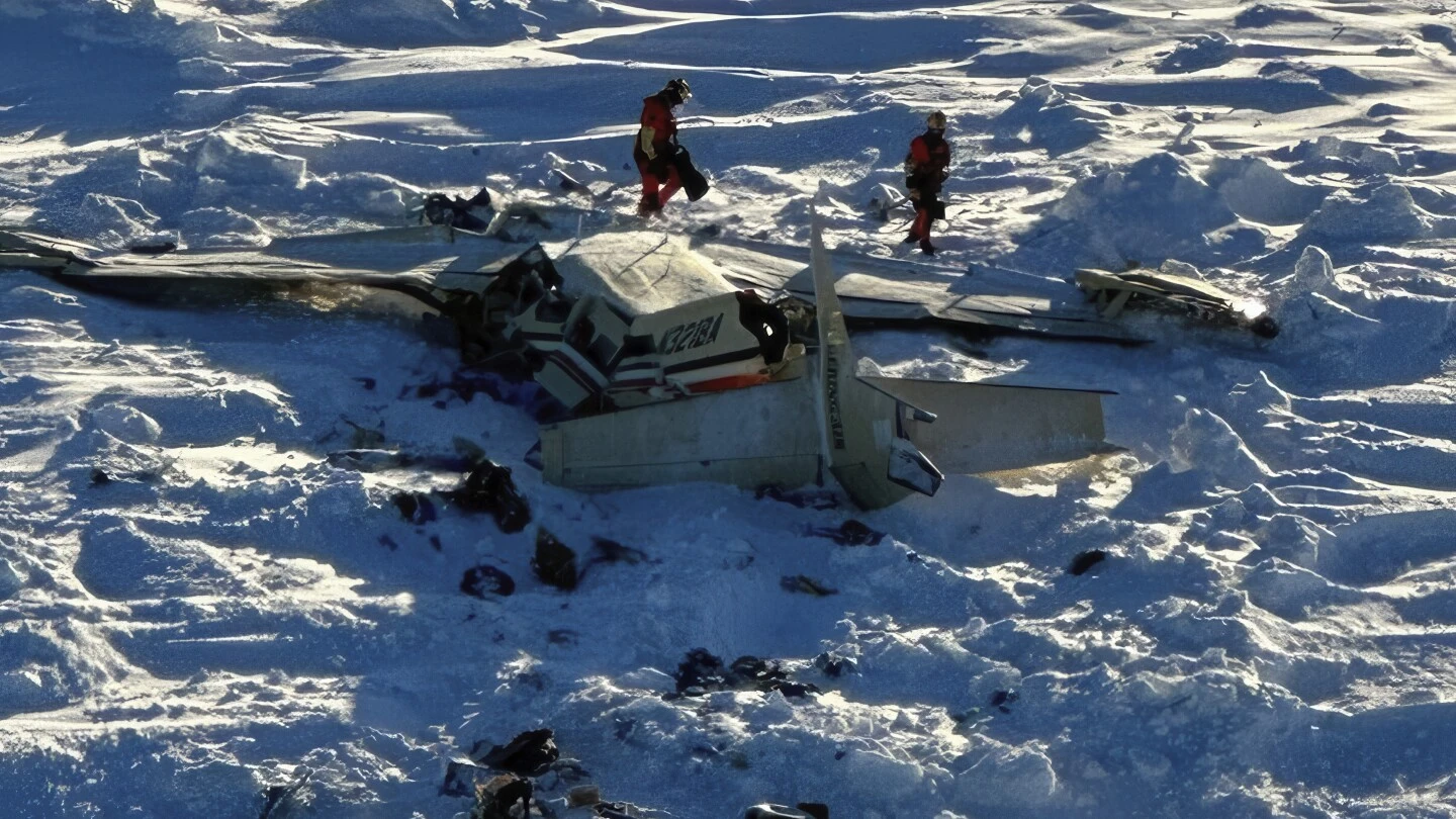 Missing commuter plane found crashed on Alaska sea ice and all 10 aboard are dead, authorities say