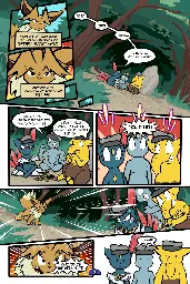 Panic!! Mysterious Dungeons! : PMD, page 3 - [Art by Virmir]