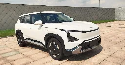 Leaked images show the new Kia EV5 electric SUV in full ahead of its official debut