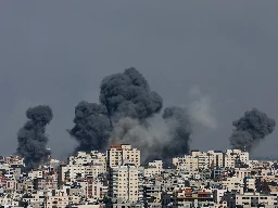 Israel strikes Gaza tower as death tolls jump after Hamas attack