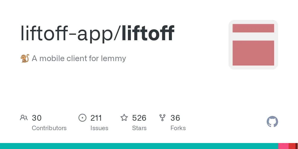 GitHub - liftoff-app/liftoff: 🐒  A mobile client for lemmy