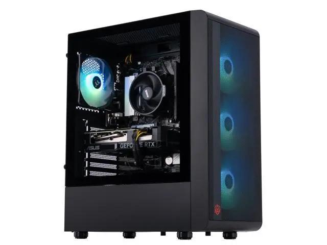 ABS Kaze Ruby High Performance Gaming PC – AMD Ryzen 5 7600 - GeForce RTX 4070 - 32GB DDR5 6000MHz - 1TB M.2 NVMe SSD – AKR7600F4070 - Newegg.com