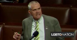 GOP Congressman says trans people in the military could launch ICBM missiles on everyone