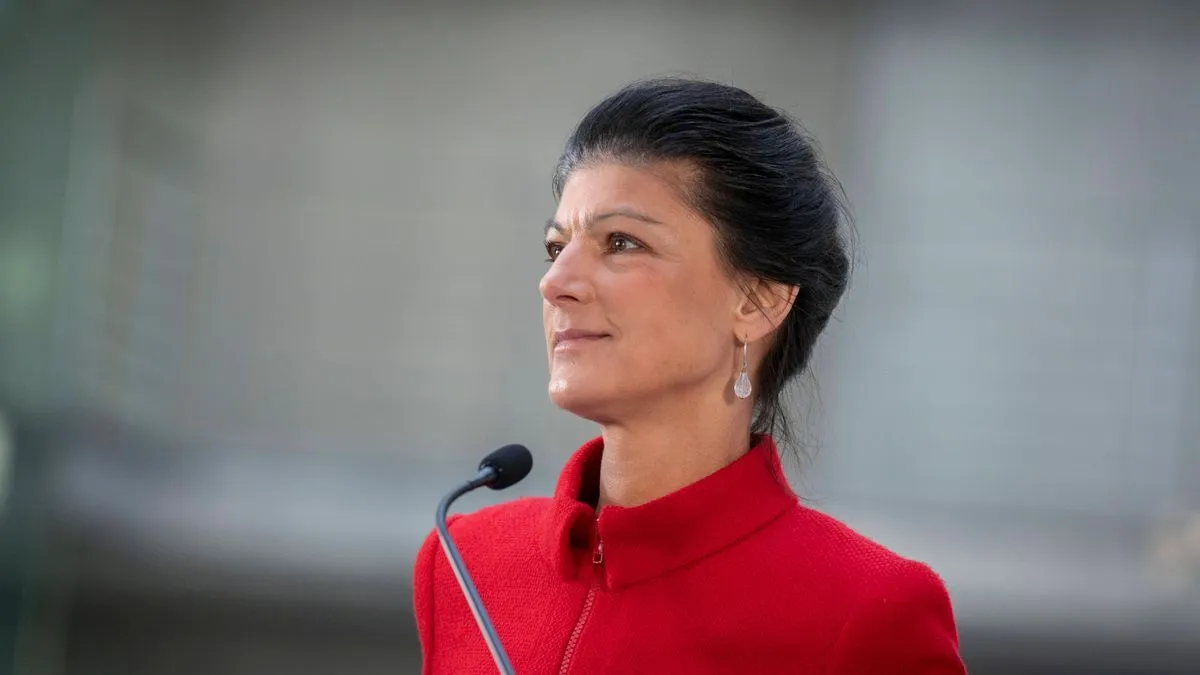 Wagenknecht weigert sich, über die Existenz der Ukraine zu reden