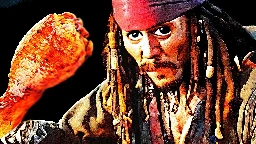 Captain Jack Sparrow's Wrapped Skinned Fried Sparrows