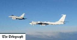Ukraine-Russia war: RAF Typhoons intercept Russian bombers near Scotland