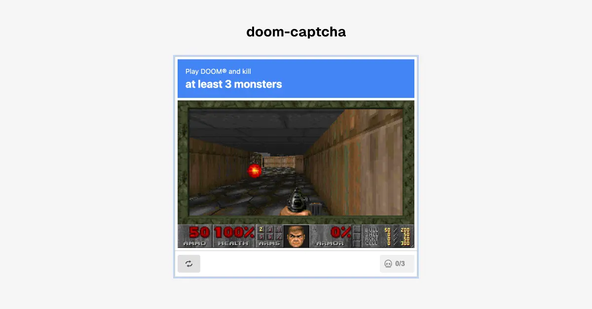 DOOM® CAPTCHA