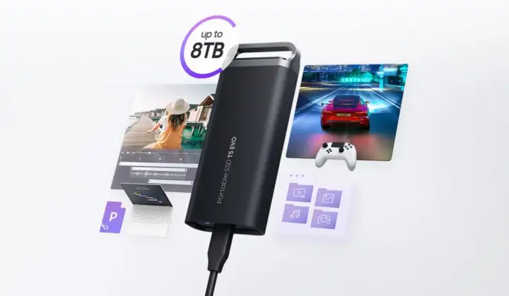 Samsung e-shop confirms Portable SSD T5 EVO specs and price