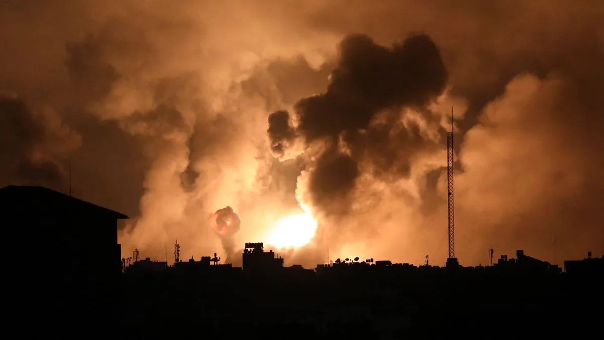 Israel intensifies ground and air strikes on nearly cut-off Gaza