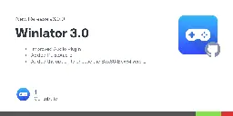 Release Winlator 3.0 · brunodev85/winlator