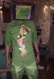 An actual costume I wore to a party in college [OC]