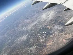 What is this huge road (rail?) track seen from a flight somewhere near the New Mexico/Texas border? [SOLVED]