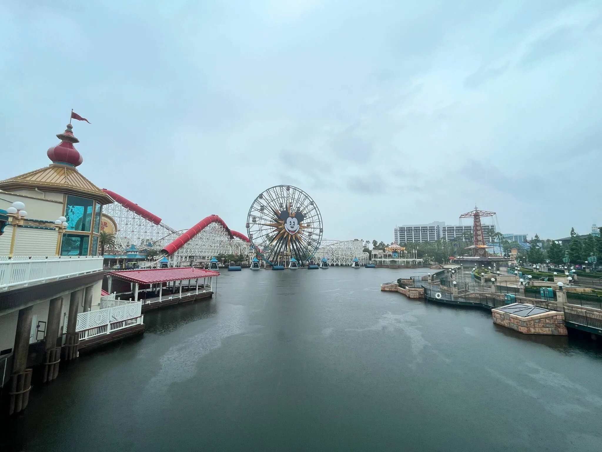 Disneyland evacuates restaurants, rides, entire Paradise Pier