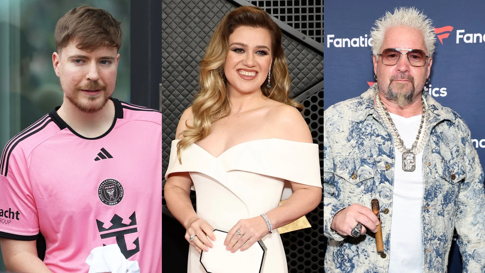 Pentagon Approved Funds for MrBeast, Kelly Clarkson, Guy Fieri Last Year