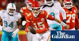 Mahomes helms KC to playoff win over Miami in near-record low temperatures