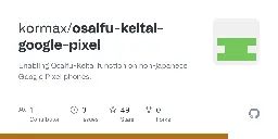 GitHub - kormax/osaifu-keitai-google-pixel: Enabling Osaifu-Keitai function on non-japanese Google Pixel phones.