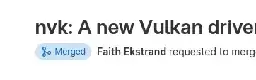 Open-Source NVIDIA Vulkan Driver "NVK" Merged Into Mesa 23.3