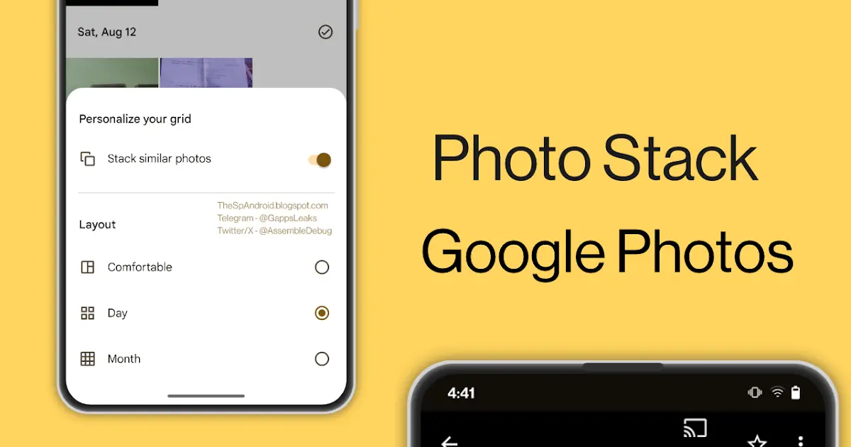 The SP Android: Photo Stack - First look at the upcoming Google Photos feature