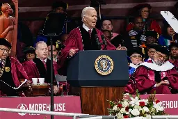Biden says pro-Gaza student protesters ‘voices should be heard’ in Morehouse speech