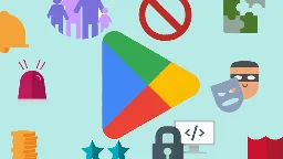 Google hides the install button for most Play Store results