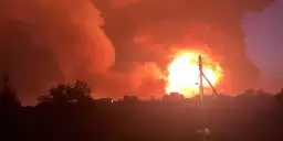 Over 100 drones hit Tver warehouse with Iskanders and Tochka-U missiles — video