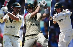 Australia's middle-order trio makes ICC rankings history