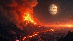 Die jüngsten Ereignisse auf Io sind extrem: Juno fängt Vulkaninferno ein