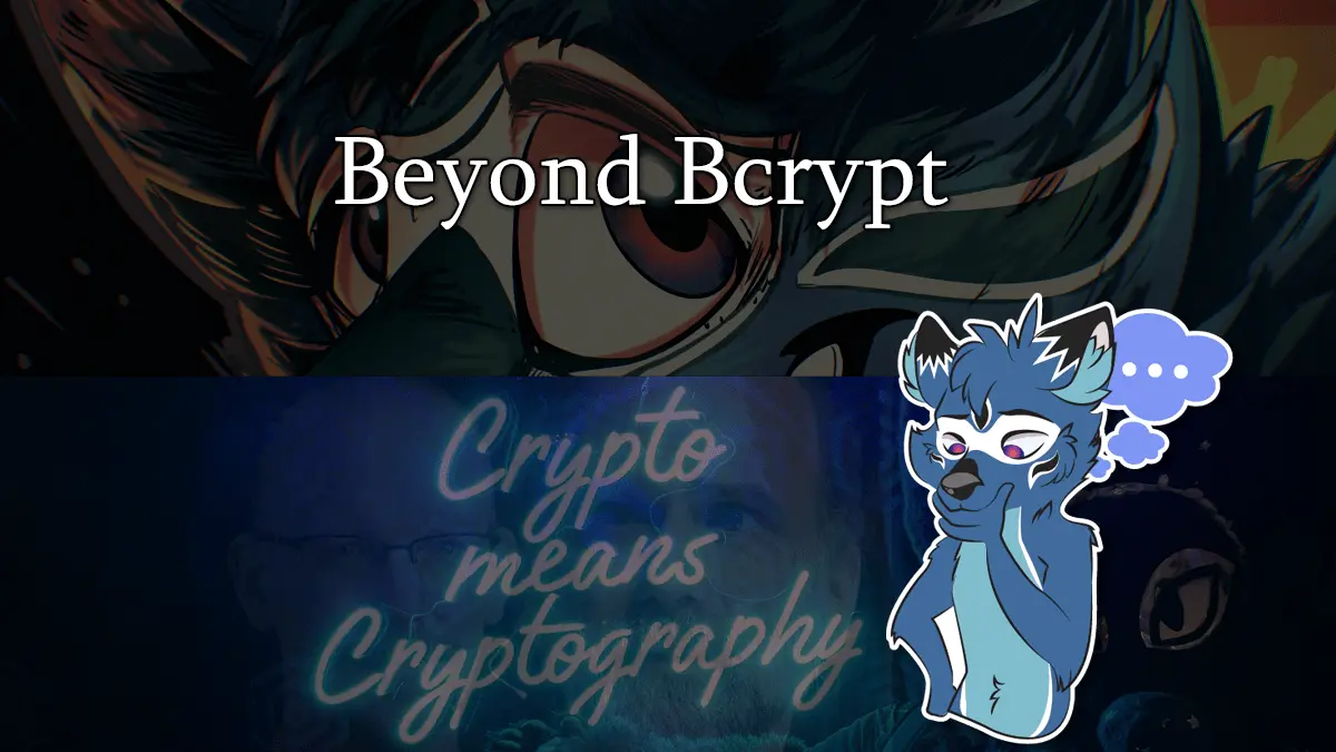 Beyond Bcrypt - Dhole Moments