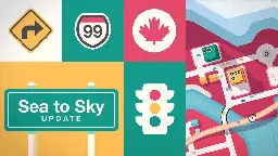 Mini Motorways - Hit the rocky roads with our first Canadian map! - Steam News