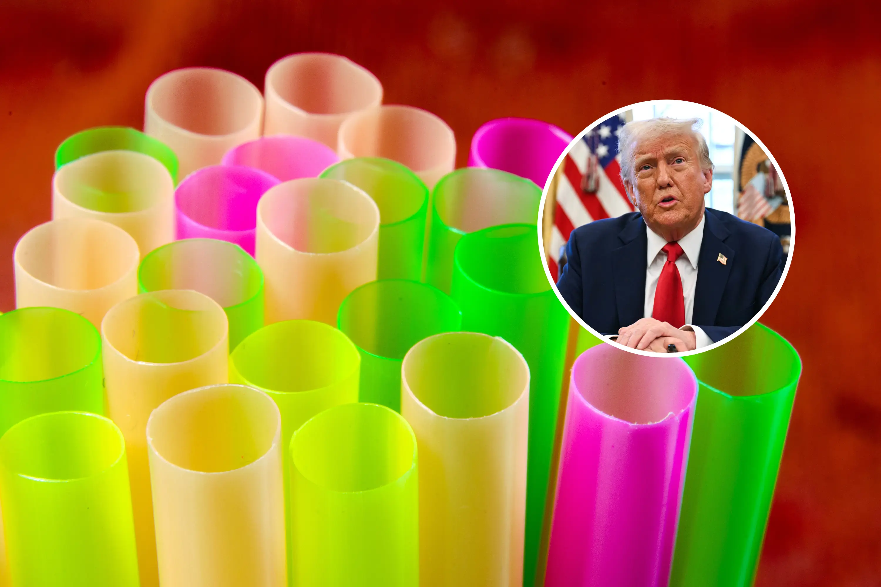 Trump says he will take on paper straws with executive order