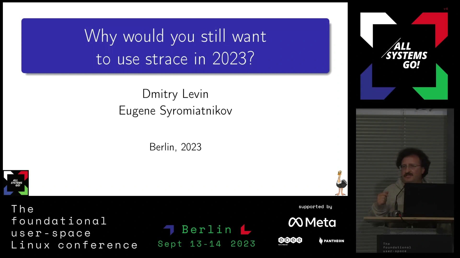 Why would you still want to use strace in 2023?