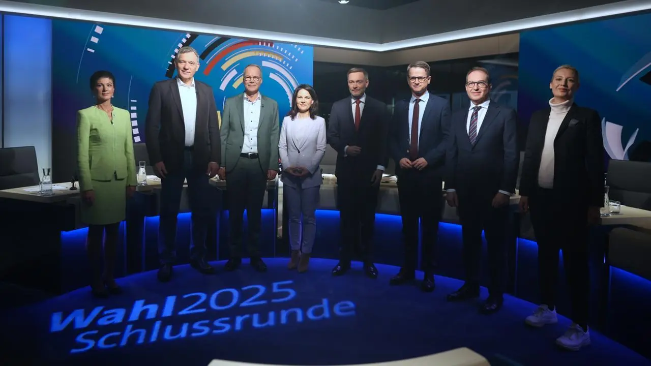 Liveblog zum Nachlesen: ++ Das war die TV-"Schlussrunde" in ARD und ZDF ++