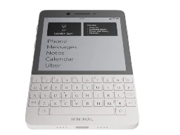 Minimal Phone: Low-priced smartphone with E Ink display and complete keyboard