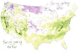 Analysis | You’re not crazy. Spring is getting earlier. Find out how it’s changed in your town.