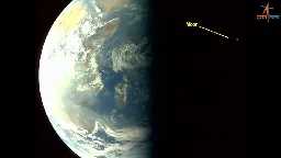 India's Aditya-L1 solar probe takes an epic selfie with Earth and moon (photos, video)