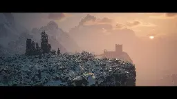 Skyrim's Winterhold in Unreal Engine 5 looks incredible