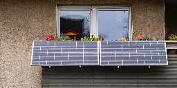 Etwas mehr Solarenergie in Deutschland: Eitel Sonnenschein auf dem Balkon