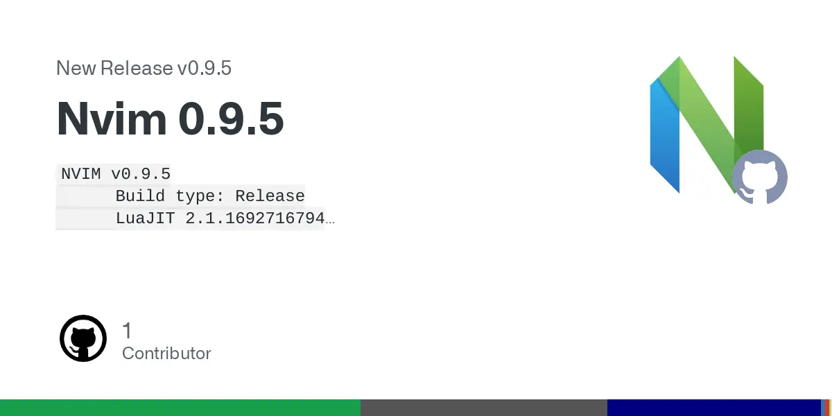 Release Nvim 0.9.5 · neovim/neovim