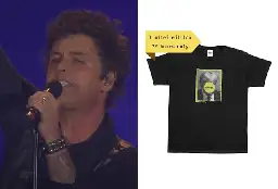 GREEN DAY Is Selling DONALD TRUMP Mugshot 'Nimrod' T-Shirt For Charity