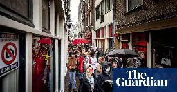Amsterdam sex workers protest against plan to move red light district