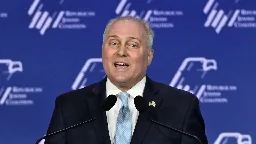 Scalise defends IRS cuts in GOP's Israel aid bill, refuses to say 2020 election was legitimate