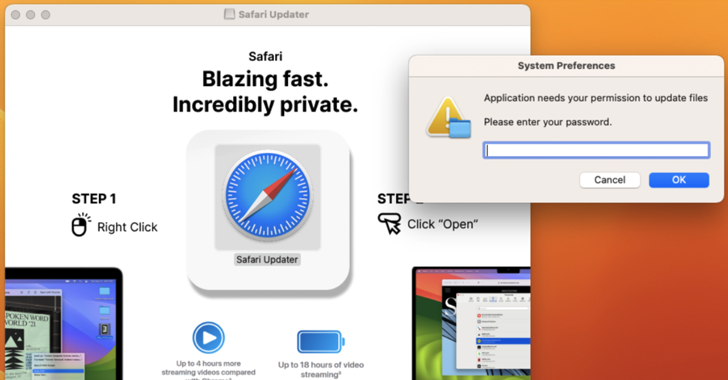 New FrigidStealer Malware Targets macOS Users via Fake Browser Updates