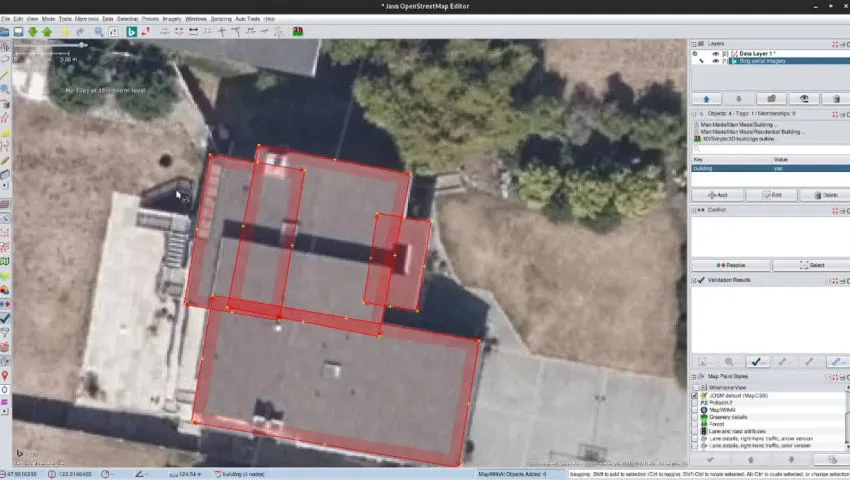 OpenStreetMap | Tutorial | How to map buildings with JOSM