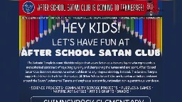 After School Satan Club at MSCS elementary school causes controversy
