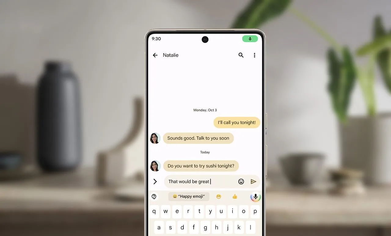 The Google Pixel 7 will get the Pixel 8's new Assistant multilingual voice typing