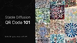 Stable Diffusion QR Code 101