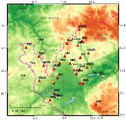 Další zemětřesení na Chebsku - Geofyzikální ústav Akademie věd ČR, v.v.i.