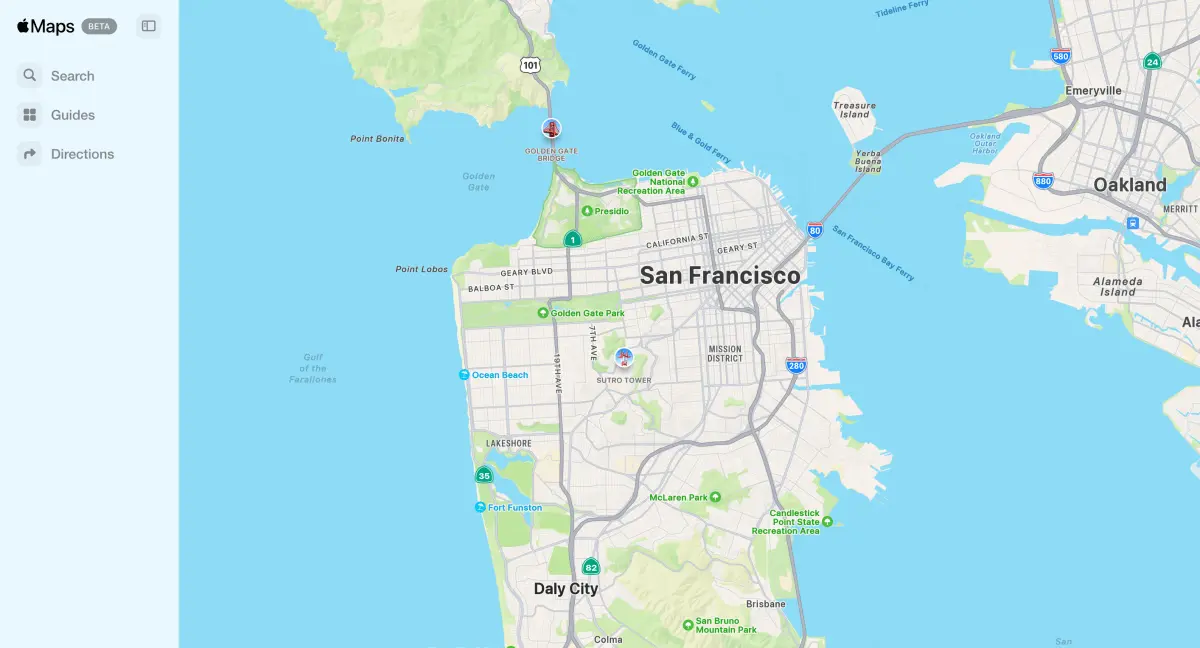 Apple Maps launches on the web to challenge Google Maps | TechCrunch